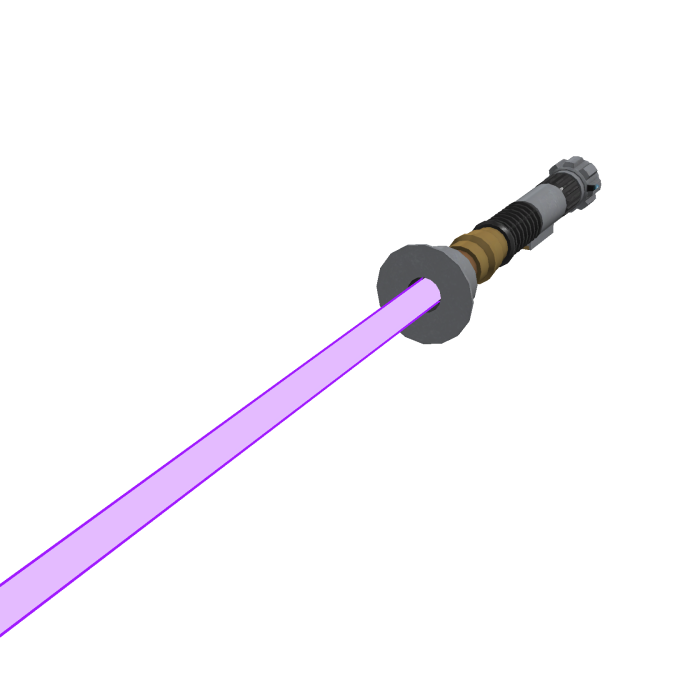 Star Blade R6 [ Purple, Retractable ]
