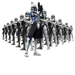 The grand army of the republic’s 501st legion