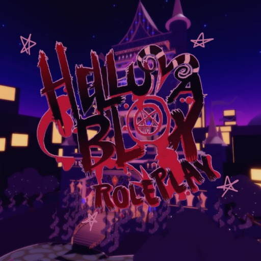 Helluva boss RP HelluvaBlox (STOLAS'S PALACE!!!) official Roblox game thumbnail