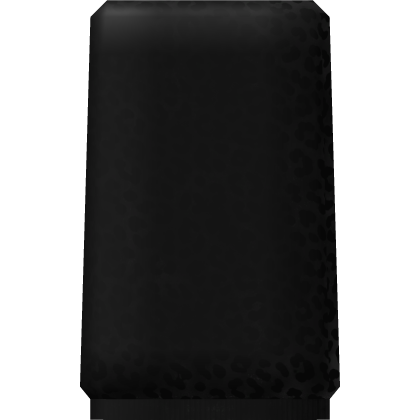 Black Leopard Y2K Zip Sleeve ( Left ) Roblox item