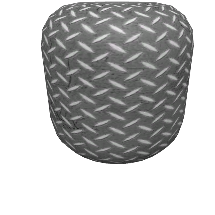 Classic Diamond Plate Head