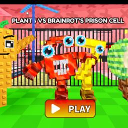 🌻 PLANT BRAINROT VS BARRY'S👮 PRISON RUN!