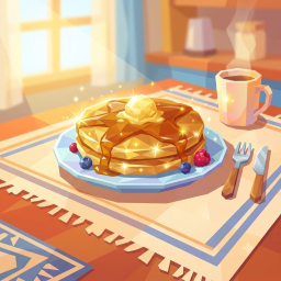 My Giant Breakfast Stack 🥞
