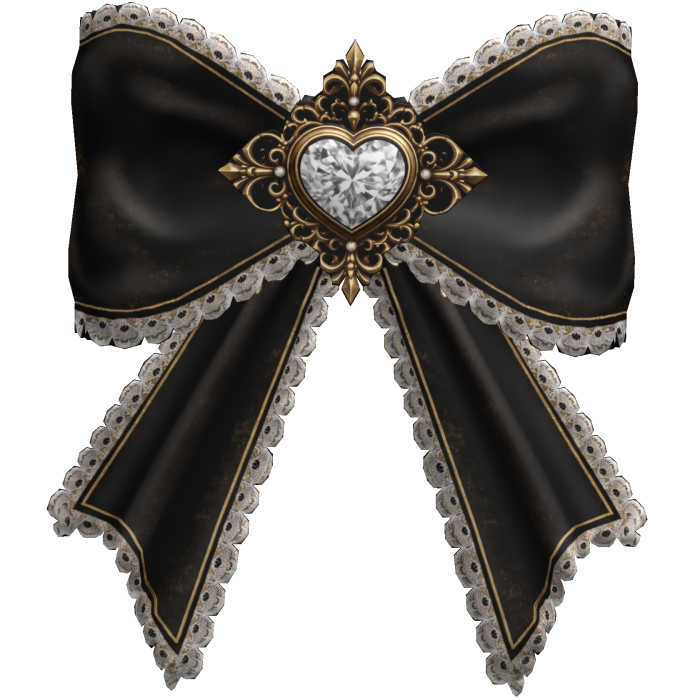 Goth Vampire Hair Bow