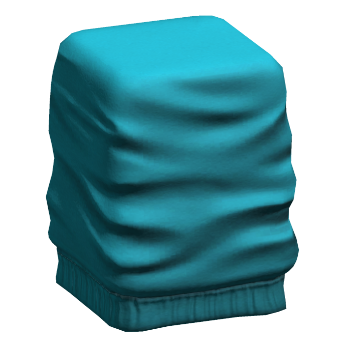 [Right] R6 Cyan Hoodie Sleeve