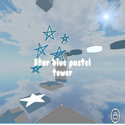 Star blue pastel tower [UPDATE] icon