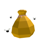 GOLDEN Trash Bag Hat
