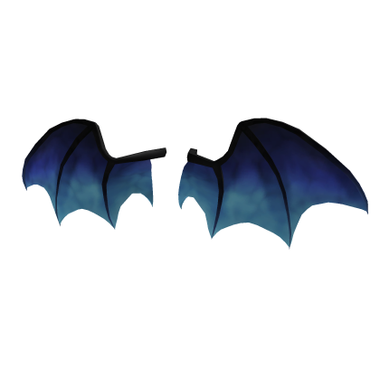 Blue Bat Wings