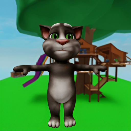 Survival The Talking Tom Killer official Roblox game thumbnail