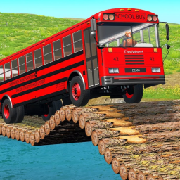 100 Player Bus Crash icon