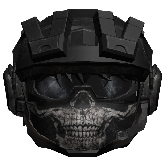 Black Tactical Combat Helmet Skull Mask Military