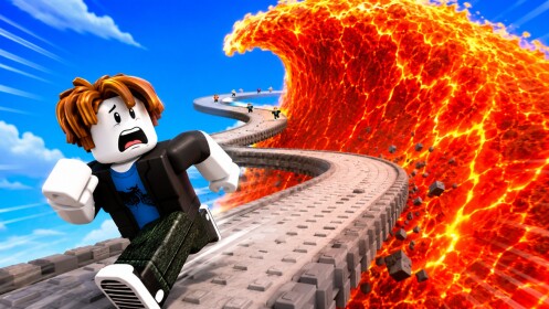 +1 Speed Lava Escape