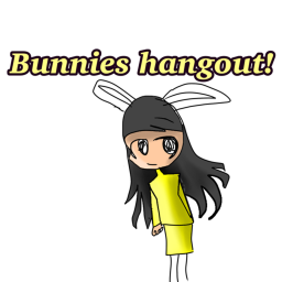 Bunnies hangout