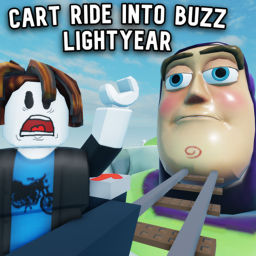 Cart Ride Into Buzz Lightyear!