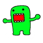 Green Domo Roblox badge thumbnail