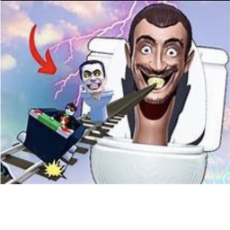 cart ride into SKIBIDI TOILET!🚽