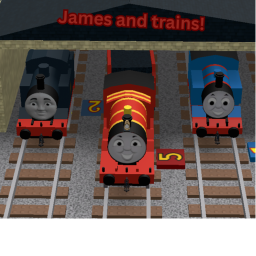 james and trains