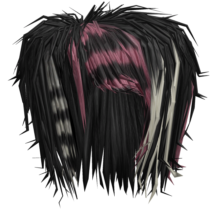 teased pink blonde black rac scene christofer hair