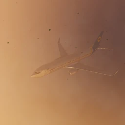 Ride an airplane icon