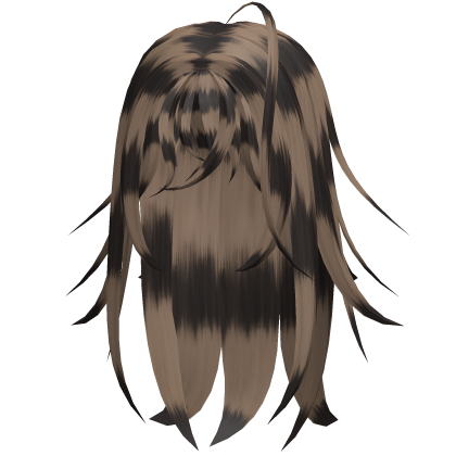 Scene Brown Long Moe Anime Girl Cute Vamp Hair ୨ৎ Roblox item