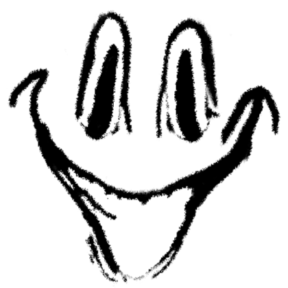 Scary face Roblox decal