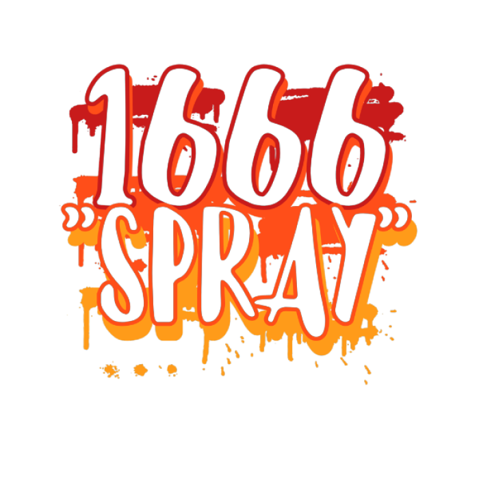 1666 spray fire gradient Roblox decal