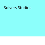 solvers studios