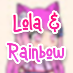 Lola and Rainbow