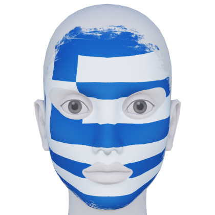 Greece Facepaint