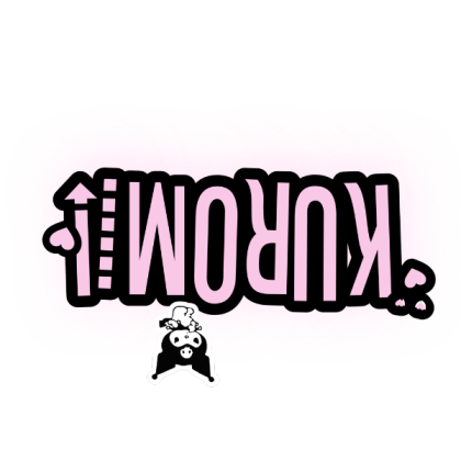  TB BubbleGum Kuromi Pink Neon Grunge Y2K BURST Roblox decal