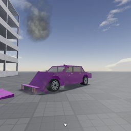 Dynamic car destruction (WIP)