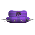 Purple Spiked Beanie