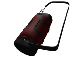 Duffel Bag Black and Red