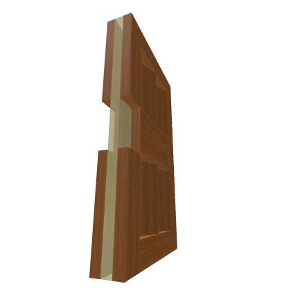 Fine Wooden Door--Click on the door knob to open