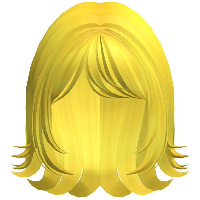 Soft Flipped Short Bob (Yellow)