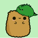 The little potatos and the dinos