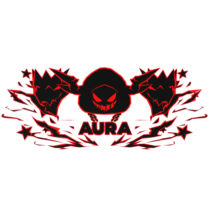 Cartoony Red Hood Aura Dragon Wings Combo