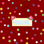 Peculiar...