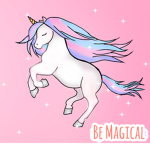 Pastel Pink Unicorn