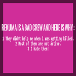 Erase Rekuma!