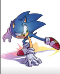 Blue sonic speed