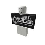 Sniper Duels Spellout Logo Long Sleeve Shirt Black
