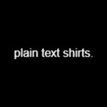 plain text shirts