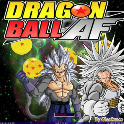 dragon ball af anime poster ft. trunks and vegeta Roblox decal