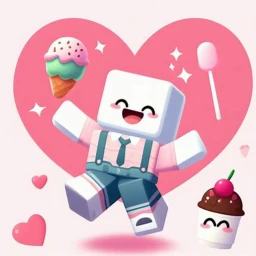 Ice cream jump map icon