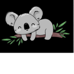 Koalas are cute and cuddly