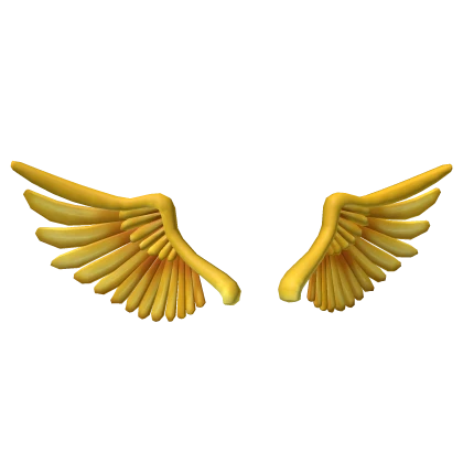 Golden Sparkling Wings