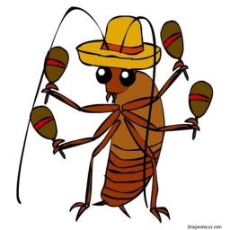 Cockroach funeral. icon