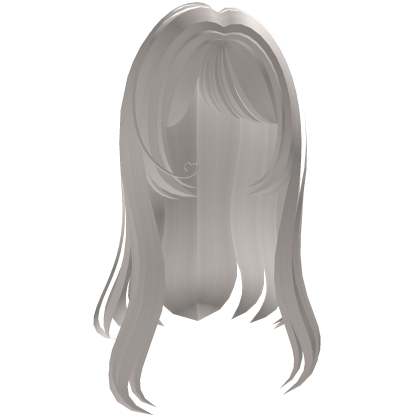 ୨୧ : Cute Layered Butterfly Hair (White)