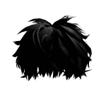 Dark Messy Hair of Void